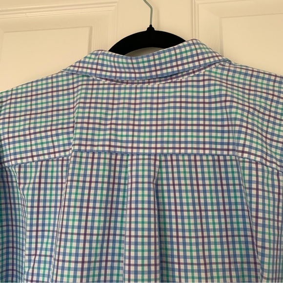 Vineyard Vines Gingham Classic Fit Murray Shirt Size XL - Picture 5 of 6